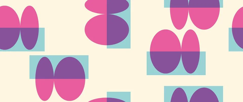 Vector seamless background. Minimalistic abstract pattern. Modern print on a 库存插图