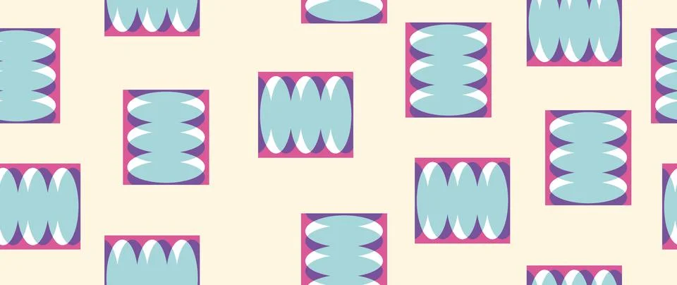 Vector seamless background. Minimalistic abstract pattern. Modern print on a 库存插图