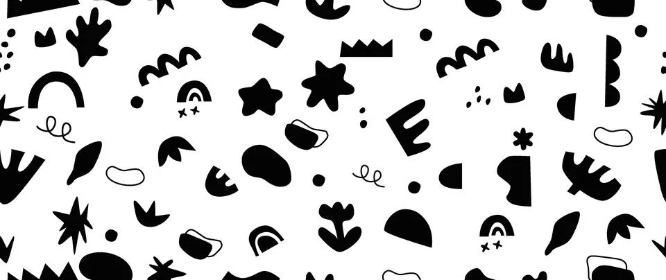 Vector seamless background. Minimalistic abstract pattern. Modern print on .. Stock Illustration