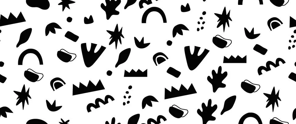 Vector seamless background. Minimalistic abstract pattern. Modern print on .. Stock Illustration