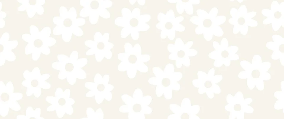Vector seamless background. Minimalistic abstract floral pattern. Modern bl.. Stock Illustration