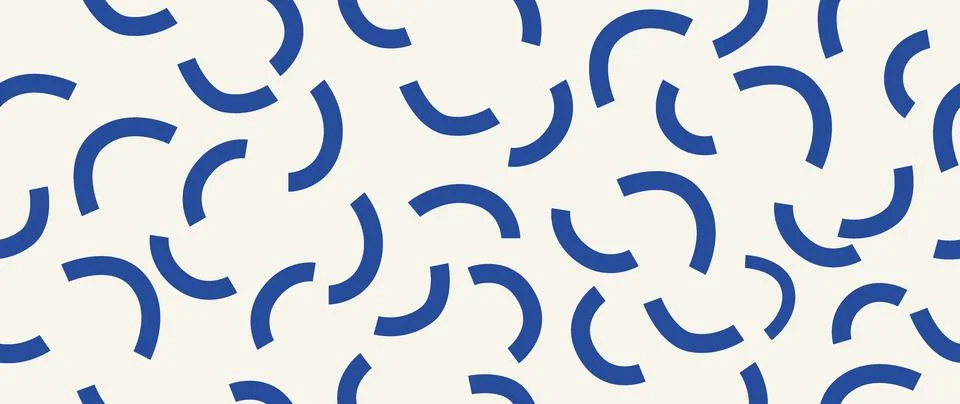 Vector seamless background. Minimalistic abstract pattern. Modern blue prin.. Stock Illustration