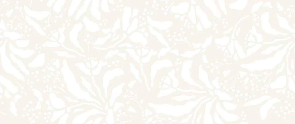 Vector seamless background. Minimalistic abstract floral pattern. Modern bl.. Stock Illustration