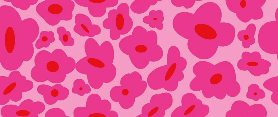 Vector seamless background. Minimalistic abstract floral pattern. Modern pr.. Illustrazione stock