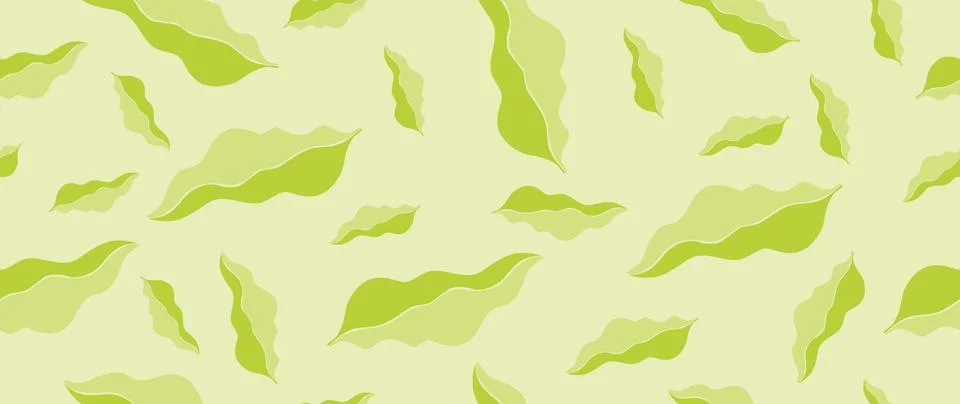 Vector seamless background. Minimalistic abstract pattern. Modern nature print Stock Illustration