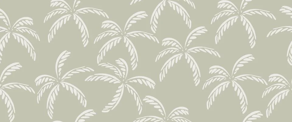 Vector seamless background. Minimalistic abstract pattern. Modern nature print Stock Illustration