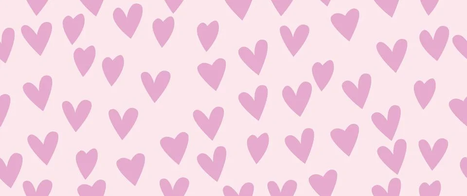 Vector seamless background. Minimalistic abstract pattern with hearts. Mode.. Stock-Illustration