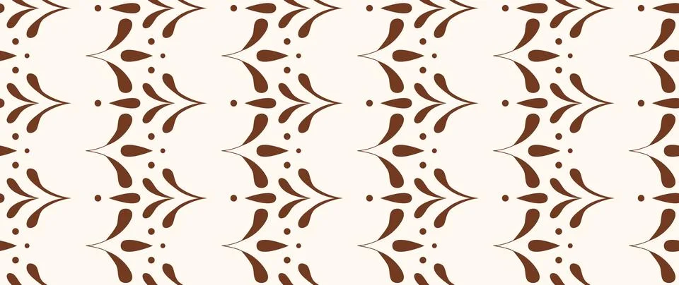 Vector seamless background. Minimalistic abstract vintage pattern. Modern イラスト素材