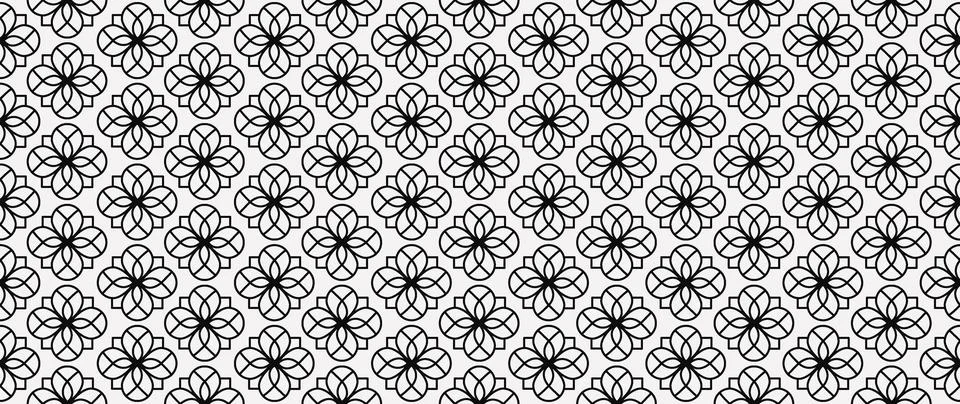 Vector seamless background. Minimalistic abstract pattern. Modern print イラスト素材