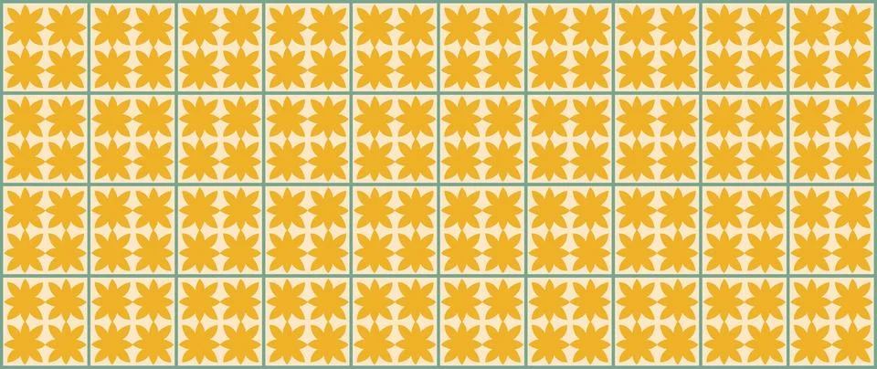 Vector seamless background. Minimalistic abstract floral pattern. Modern print Stockillustratie