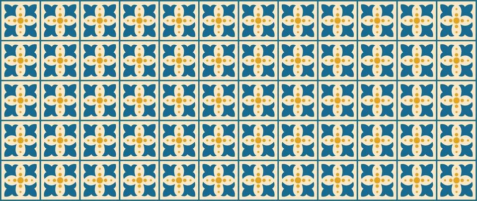Vector seamless background. Minimalistic abstract floral pattern. Modern print Stock Illustration