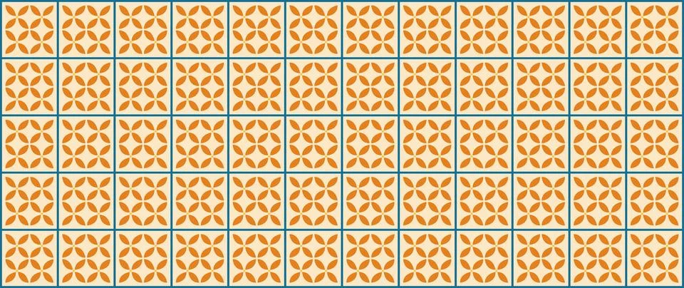 Vector seamless background. Minimalistic abstract floral pattern. Modern print イラスト素材