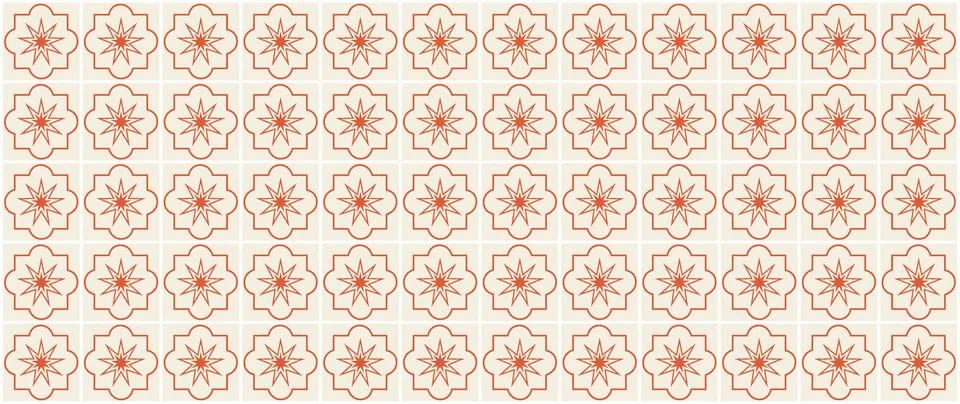 Vector seamless background. Minimalistic abstract floral pattern. Modern print イラスト素材
