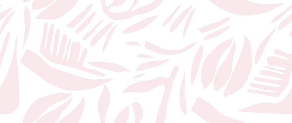 Vector seamless background. Minimalistic abstract floral pattern. Modern pr.. 库存插图