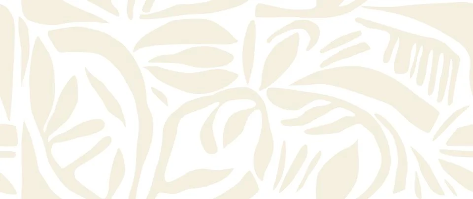 Vector seamless background. Minimalistic abstract floral pattern. Modern pr.. Stock Illustration