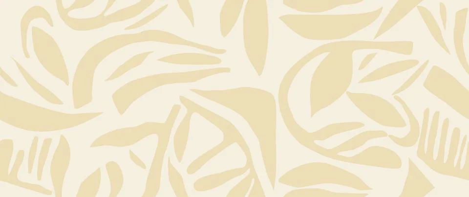 Vector seamless background. Minimalistic abstract floral pattern. Modern pr.. 库存插图