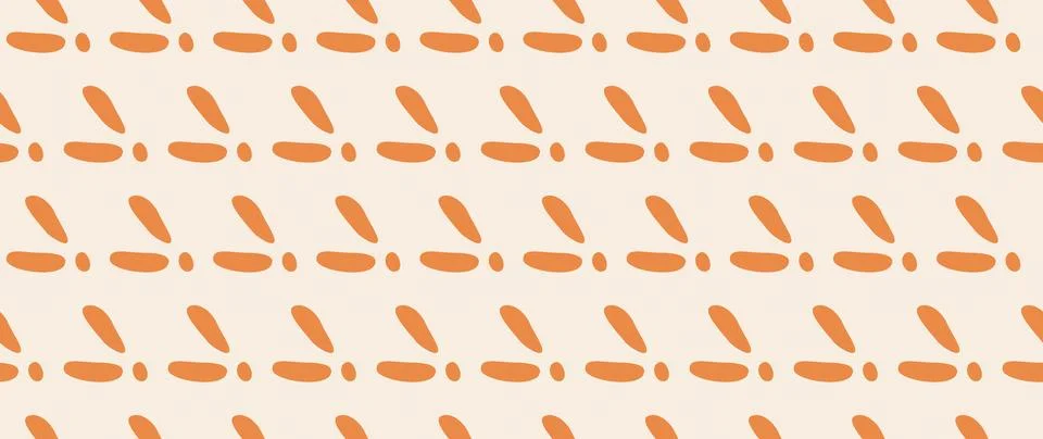 Vector seamless background. Minimalistic abstract floral pattern. Modern pr.. Stock Illustration