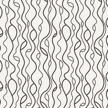 Vector seamless background of overlapping circles Stock Illustration