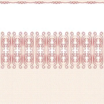 Vector seamless background. red lace Illustrazione stock