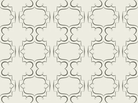 Vector seamless background. retro wallpaper with a repeating pattern Illustrazione stock