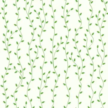 Vector seamless background with spring colored leaves Stock Illustration