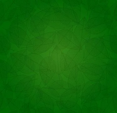 Vector seamless background with spring colored leaves Stock Illustration