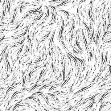 Vector seamless background. Texture of black splashes of water or paint on a Stock Illustration