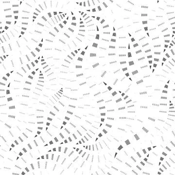 Vector seamless background. Texture from rectangles in the form of arches or Stock Illustration