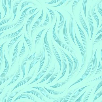 Vector seamless background.Texture of blue stripes gel pen on a turquoise Stock Illustration