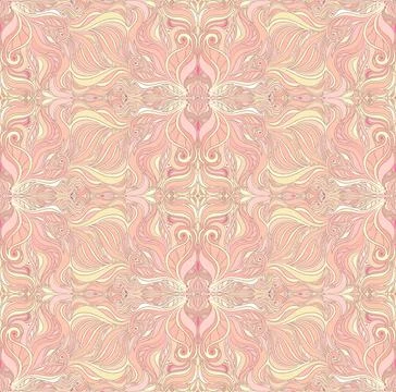 Vector Seamless beige pattern Stock Illustration