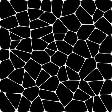Vector seamless black and white abstract pattern Stock Illustration