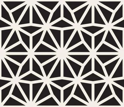 Vector Seamless Black and White Lace Pattern Illustrazione stock