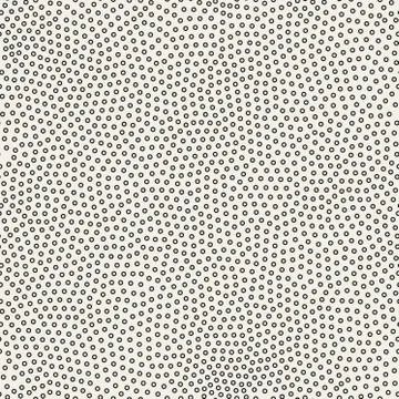 Vector Seamless Black and White Dots Jumble Pattern 스톡 일러스트