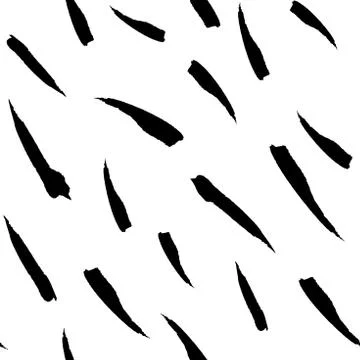 Vector seamless black and white pattern Stock Illustration