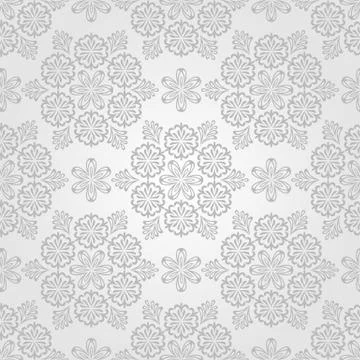 Vector seamless christmas pattern with snowflakes 스톡 일러스트