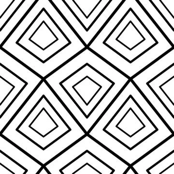 Vector seamless creative geometric pattern. Ornamental repeatable background 스톡 일러스트