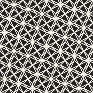 Vector seamless cross tiling pattern. Modern stylish geometric texture. Rep.. Stock Illustration
