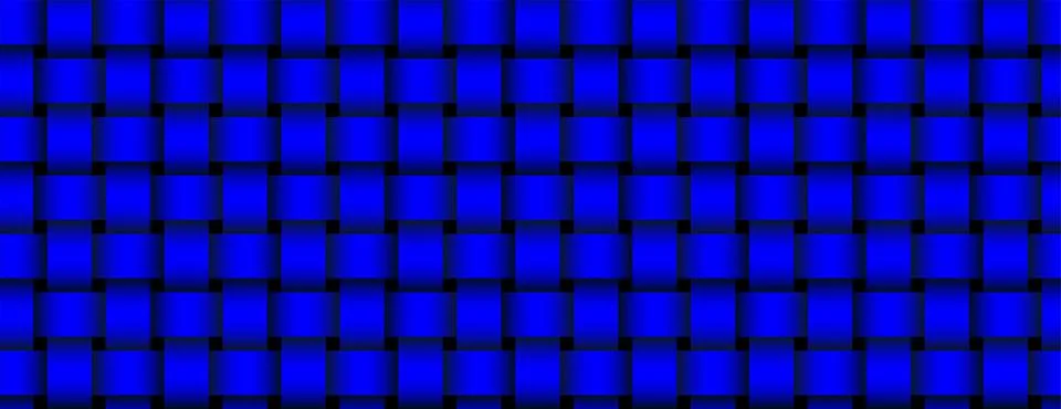 Vector seamless decorative pattern of braided ribbons. イラスト素材