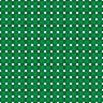 Vector seamless decorative pattern of braided ribbons. イラスト素材