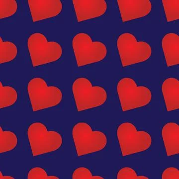 Vector seamless design in valentines for design of invitations and weddings Stock Illustration