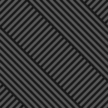 Vector seamless diagonal geometric pattern - dark gray striped texture. Endless Illustrazione stock