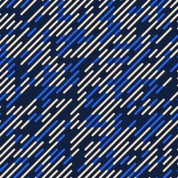 Vector Seamless Diagonal Lines Pattern Stock Illustration