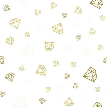 Vector seamless diamonds pattern. Stock Illustration