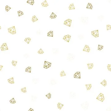 Vector seamless diamonds pattern. Illustrazione stock