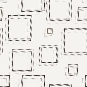 Vector seamless dotted and lined pattern イラスト素材