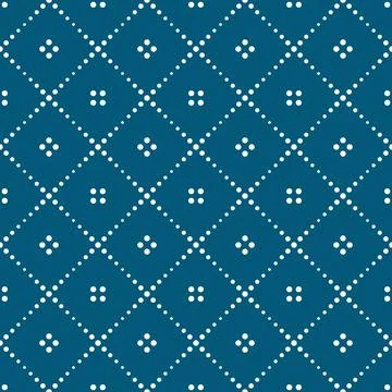 Vector seamless dotted pattern - geometric elegant texture. Minimalistic stylish Illustrazione stock