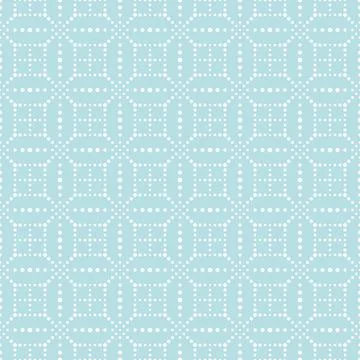 Vector seamless dotted pattern - geometric blue texture. Minimalistic stylish 库存插图