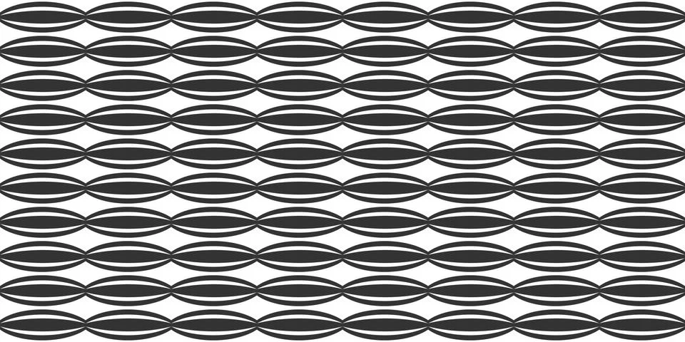 Vector seamless editable pattern of arbitrary shapes for texture and backgrou Illustrazione stock