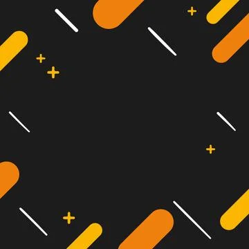 Vector seamless flat abstract background with geometric shapes 스톡 일러스트