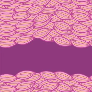 Vector seamless floral background pattern Stock Illustration